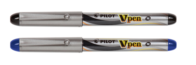 Vulpen Pilot Vpen medium zilver/blauw