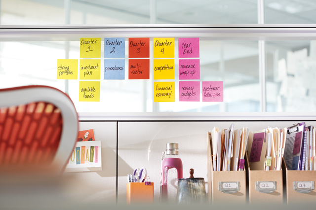 Memoblok Post-it 654 Super Sticky 76x76mm roze 90 vel