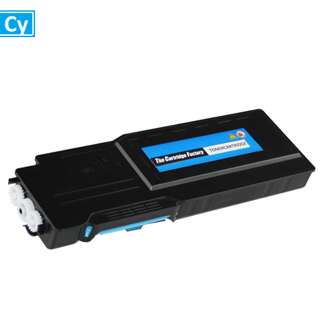 Huismerk Toner - Dell (Cartridge) 593-BBBT compatibel, cyaan