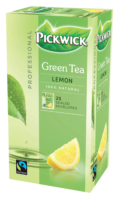 Thee Pickwick Fair Trade green lemon 25x1.5gr