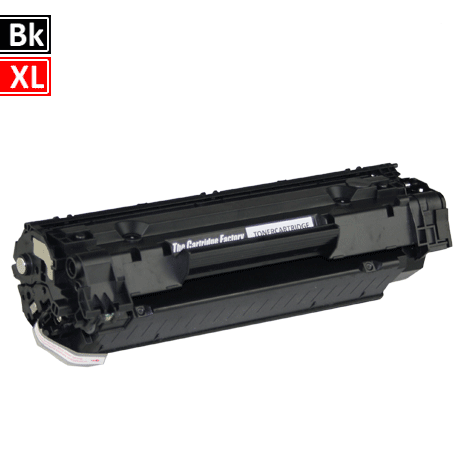 Huismerk Toner - HP 35A (CB435A) compatibel, zwart (extra hoge capaciteit)