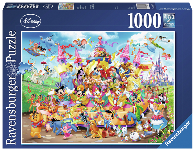 Puzzel Disney Disney optocht 1000 stukjes