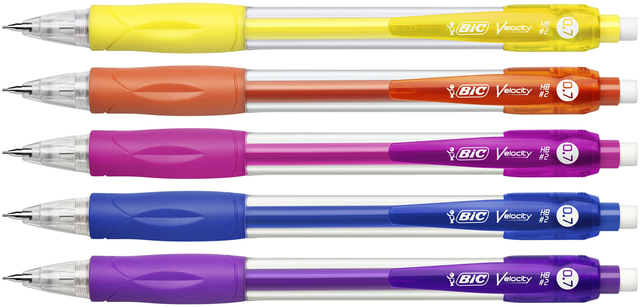 Vulpotlood Bic Velocity HB 0.7mm assorti