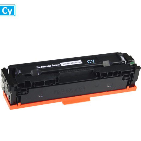 Huismerk Toner - HP 201X (CF401X) compatibel, cyaan