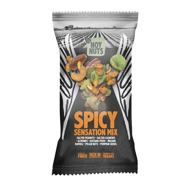 Noten NoyNuts spicy sensation mix zak 45 gram