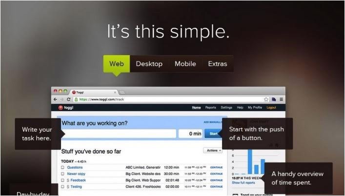 Toggl, superhandige app voor je urenadministratie