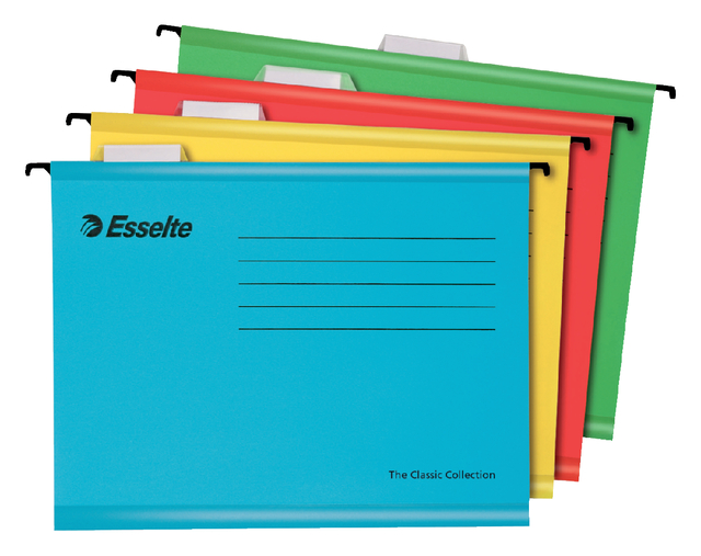 Hangmap Esselte Classic folio V-bodem groen