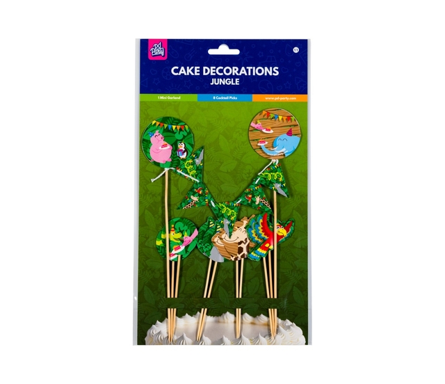 Cake decorations Jungle