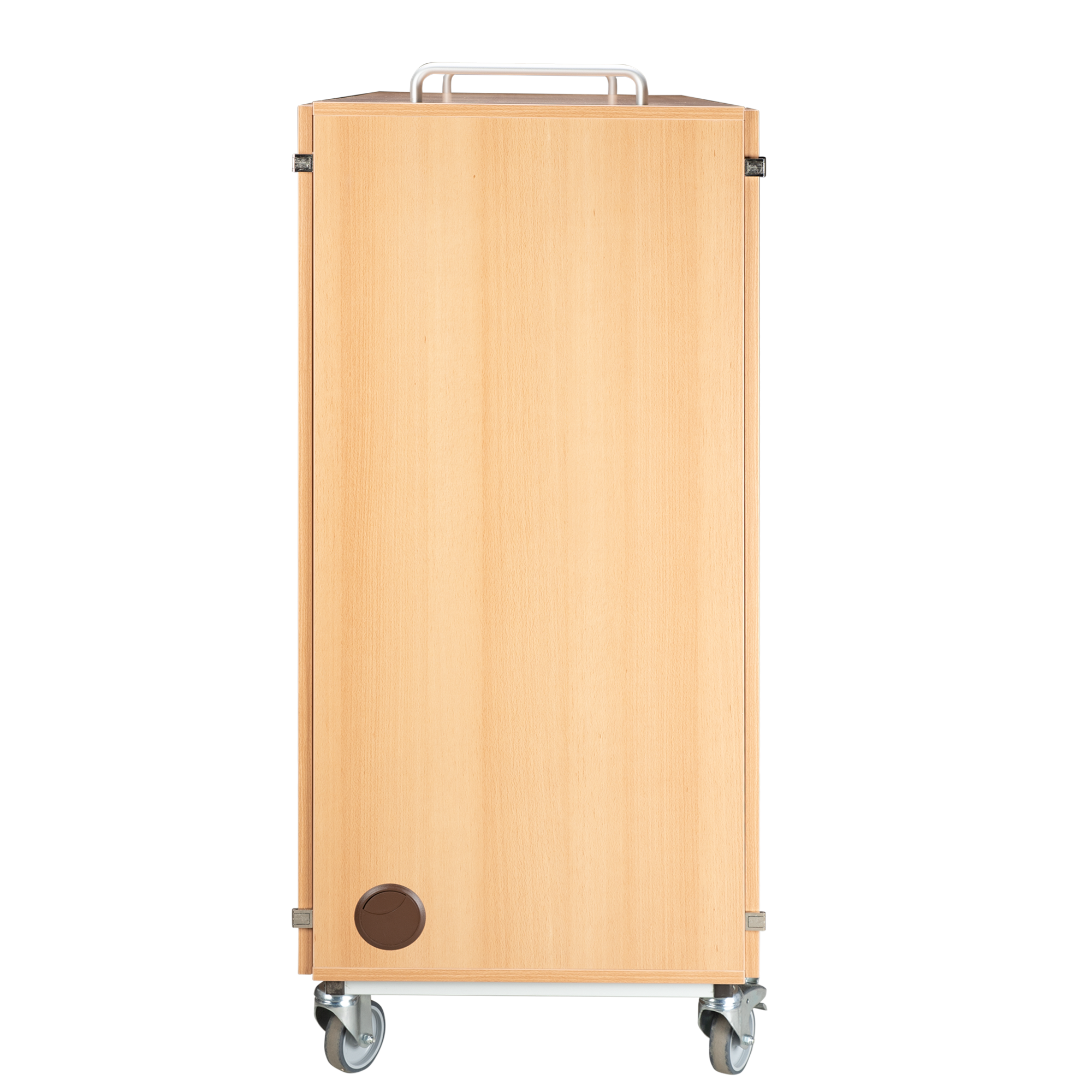 Mobiele laptoptrolley met 24 planken