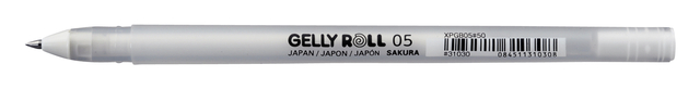 Gelschrijver Sakura Gelly Roll Basic 05 0.3mm wit