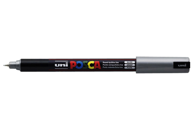 Verfstift Posca PC1MR extra fijn wit