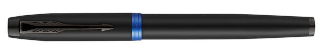 Rollerpen Parker IM black blue vibrant ring fijn