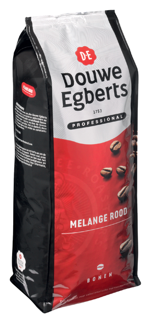 Koffie Douwe Egberts bonen Melange Rood 1kg