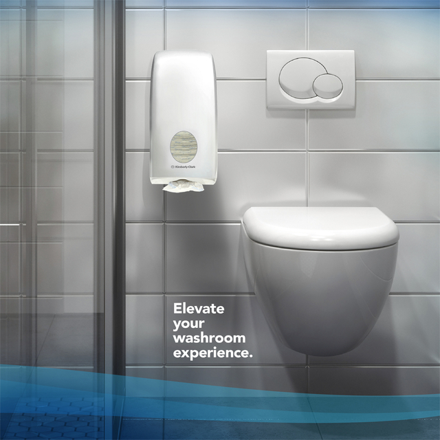 Toiletpapier Scott Control gevouwen 2-laags 110x186mm wit 8509