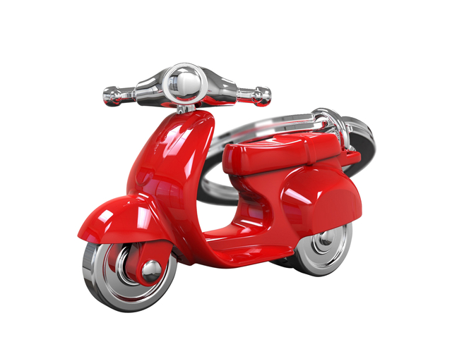 Sleutelhanger Metalmorphose scooter