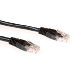 Eminent Zwarte 1,5 meter U/UTP CAT6 patchkabel met RJ45 connectoren