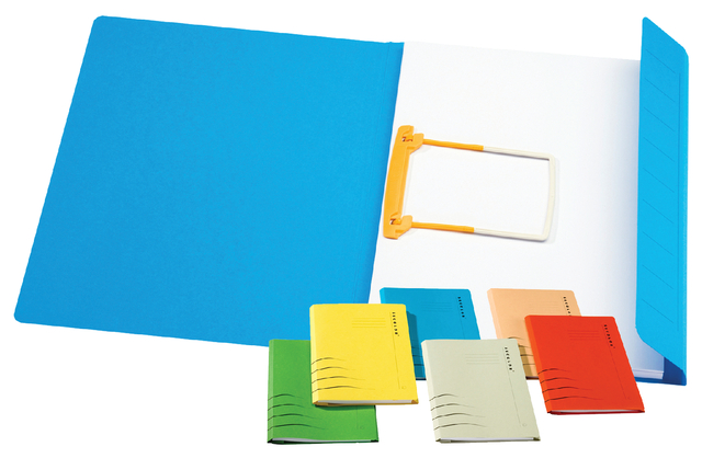 Clipmap Secolor Folio 100% gerecycled karton 250gr blauw