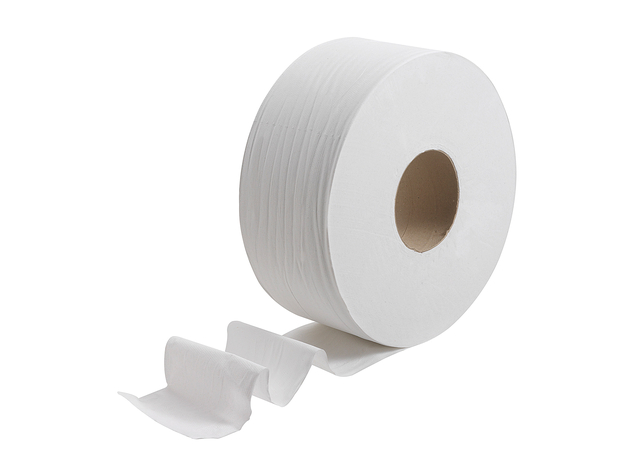 Toiletpapier Kleenex jumbo 2-laags 190m wit 8570