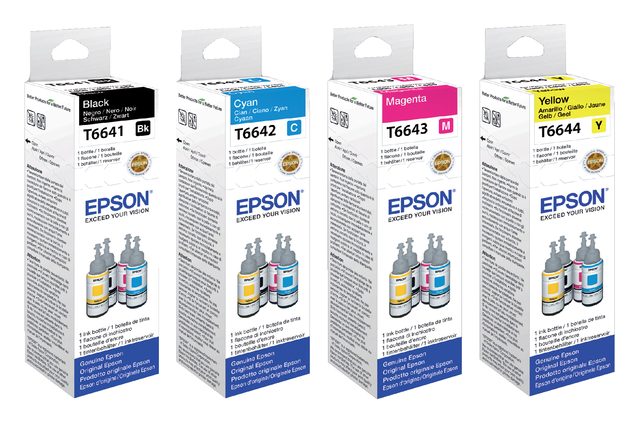 Navulinkt Epson T6643 rood