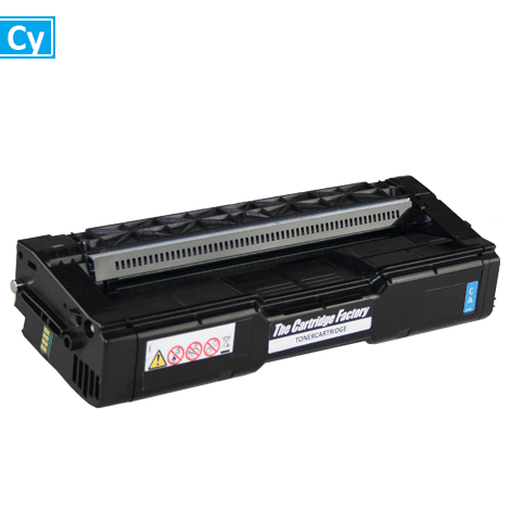 Huismerk toner - Ricoh (Cartridge) 406097 compatibel, cyaan