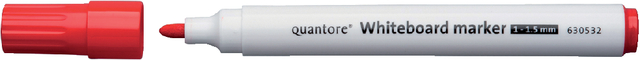 Whiteboardmarker Quantore rond 1-1.5mm rood