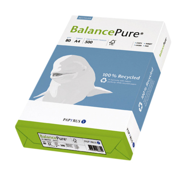 Kopieerpapier Balance Pure A4 80gr wit 500 vel