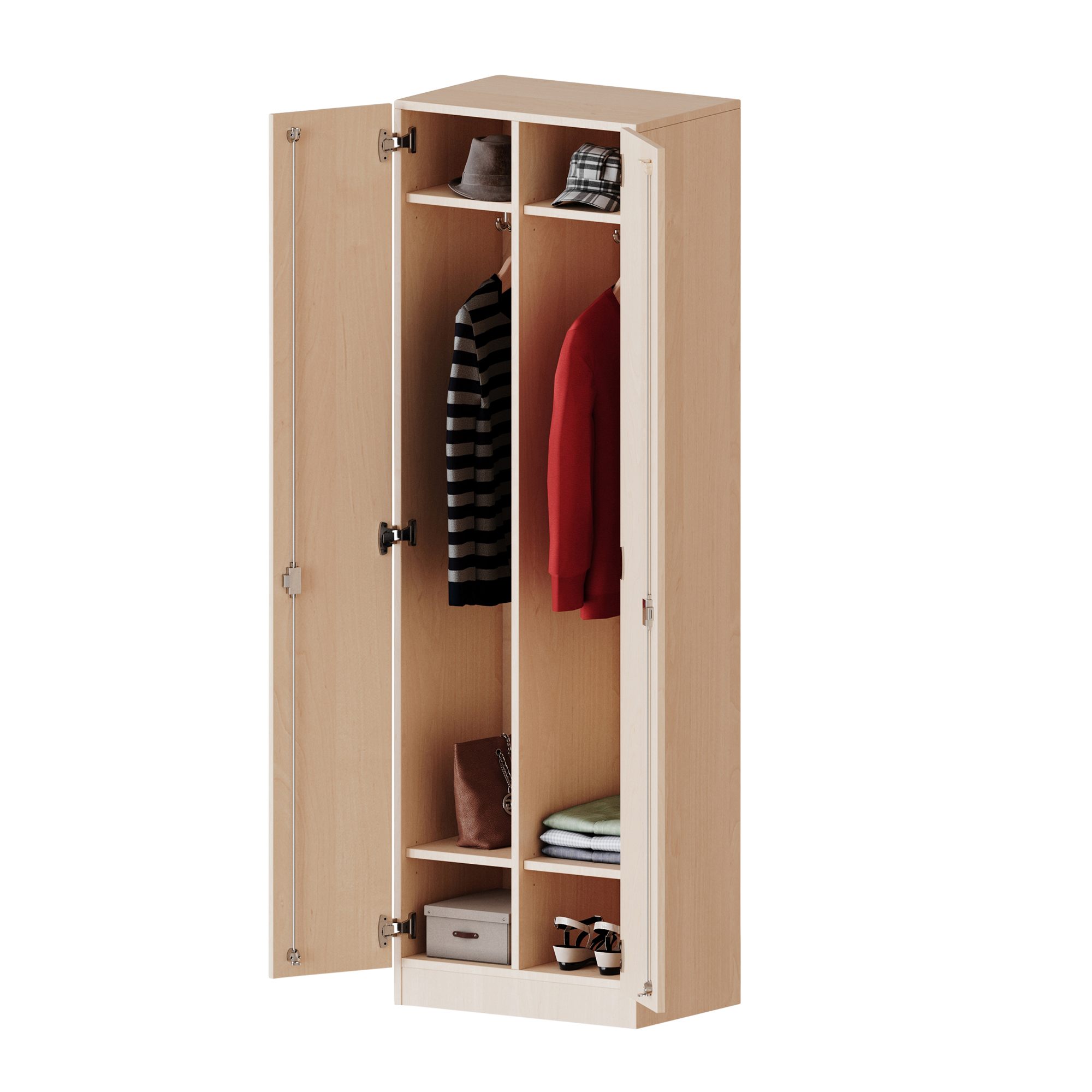 Lockerkast, 5 maphoogtes - Serie evo180