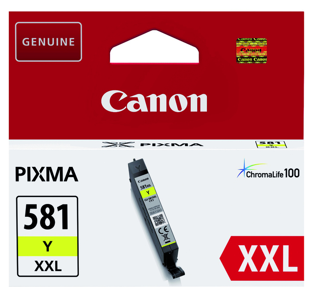 Inktcartridge Canon CLI-581XXL geel