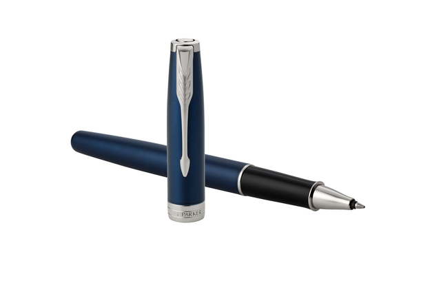 Rollerpen Parker Sonnet blue lacquer PT fijn