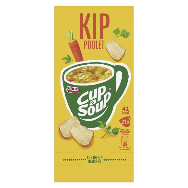 Cup-a-Soup Unox kip 21x175ml