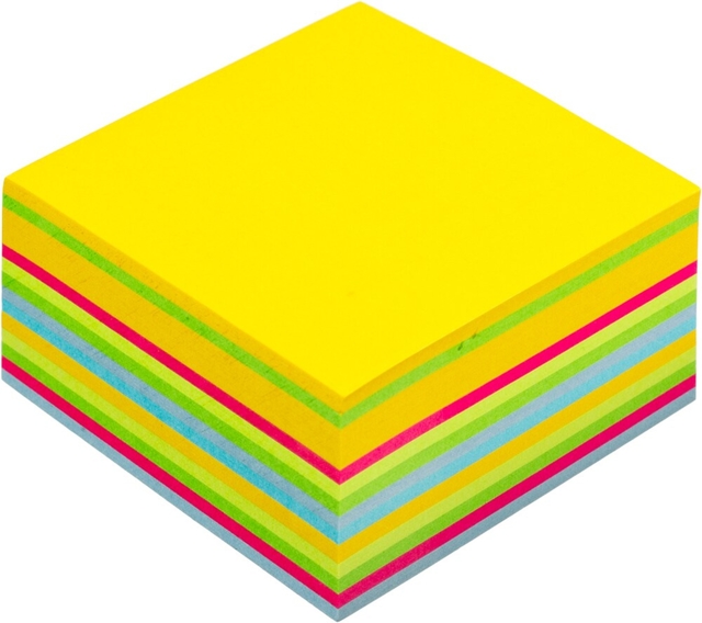 Memoblok Post-it 2030 76x76mm kubus ultra assorti