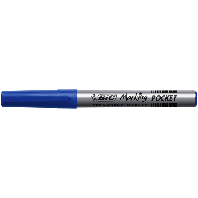 Viltstift Bic 1445 ecolutions rond fijn blauw