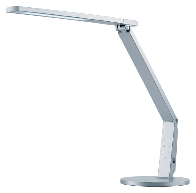 Bureaulamp Hansa led Vario Plus zilvergrijs