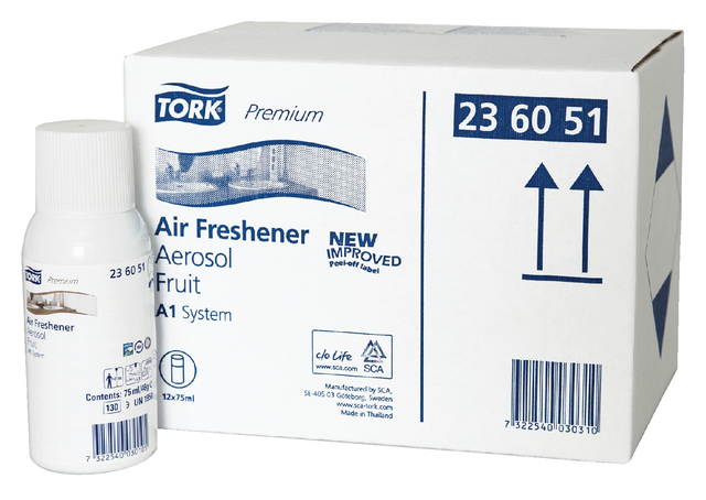 Luchtverfrisser Tork A1 Premium spray tropisch fruit 236051