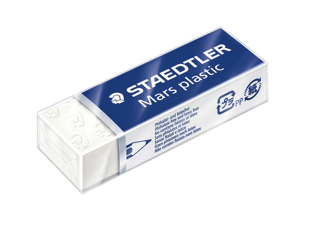 Gum Staedtler Mars 52650 65x23x10mm potlood wit