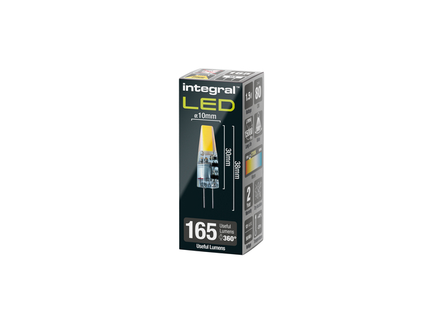 Ledlamp Integral G4 2700K warm wit 1.5W 160lumen