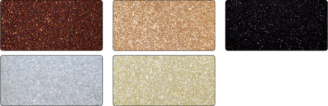 Glitterkarton Folia 50x70cm 300gr 5 vel classic assorti