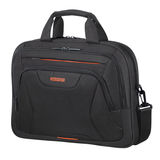 American Tourister At Work schoudertas 15.6 inch, zwart/oranje