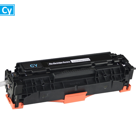 Huismerk Toner - HP 304A (CC531A) compatibel, cyaan