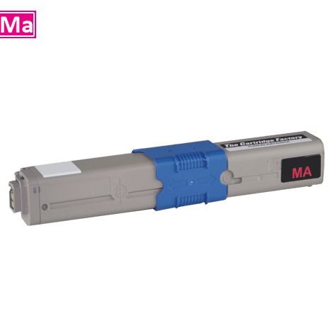 Huismerk toner - Oki (Cartridge) 44973534 compatibel, magenta