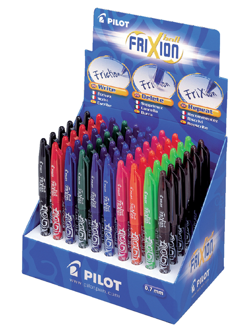 Rollerpen PILOT friXion medium assorti