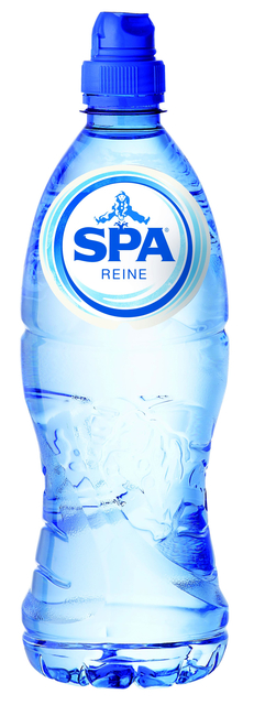 Water Spa Reine blauw sportdop petfles 750ml