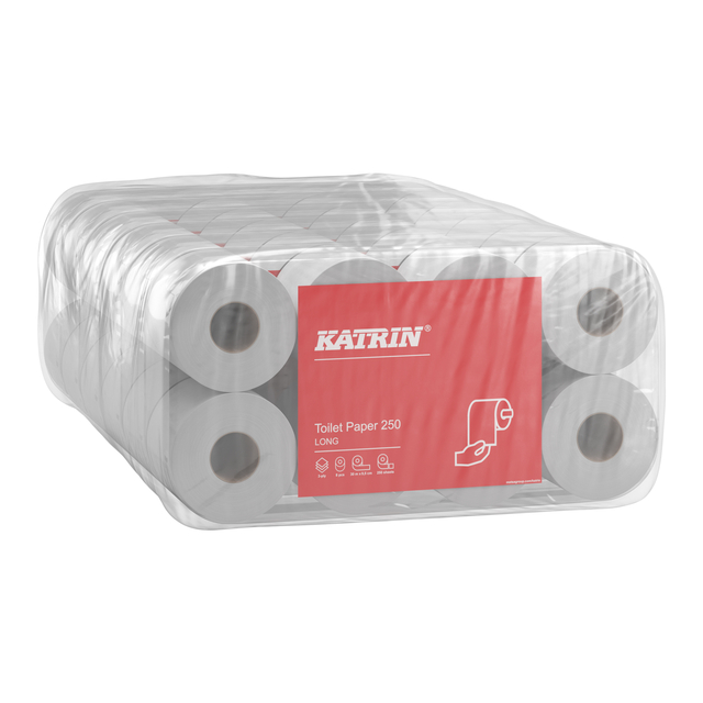 Toiletpapier Katrin 3-laags 250 vel wit 104872