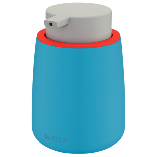 Handzeepdispenser Leitz Cosy voor handzeep 300ml blauw