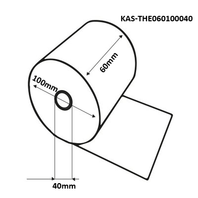 Thermorol 60x100x40mm 108mtr Thermisch - 25 stuks