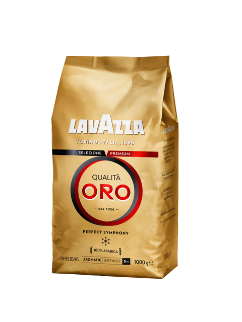 Koffie Lavazza bonen  Qualita Oro 1000gr