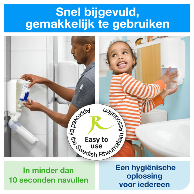 Handzeep Tork S1 Premium vloeibaar 1000ml gevoelige huid 420701