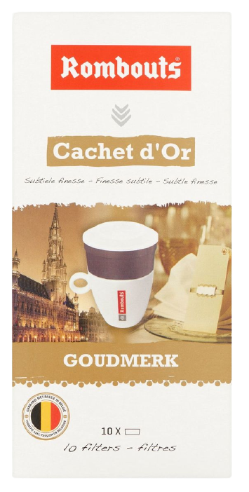 Rombouts koffie FILTER GOUDMERK 10 stuks