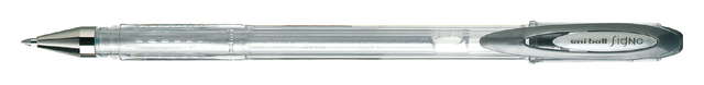 Rollerpen Uni-ball Signo medium metallic zilver