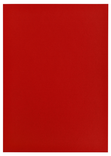 Kopieerpapier Papicolor A4 200gr 6 vel rood